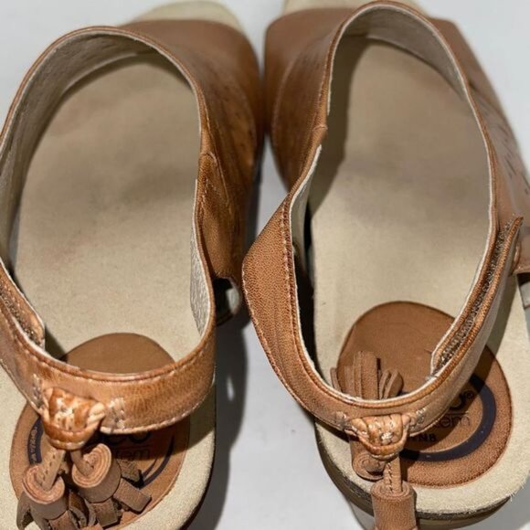 ABEO Berrie Metatarsal  Sandal Block Heel Perforated Leather‎ Slingback Size 8 - Picture 6 of 10